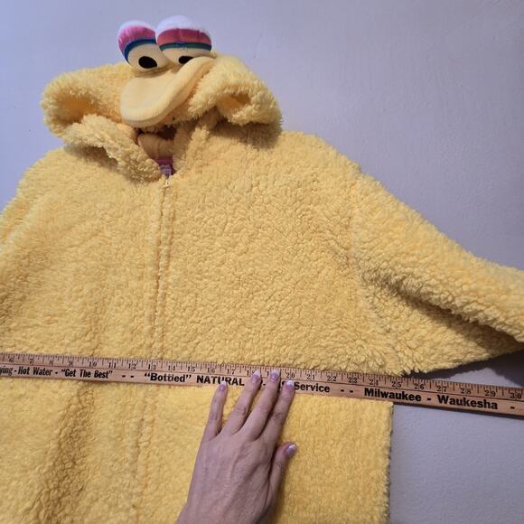 Adult Sesame Street Big Bird Costume LG/XL Halloween Unisex Jumpsuit 1 pc Zip - Picture 6 of 15